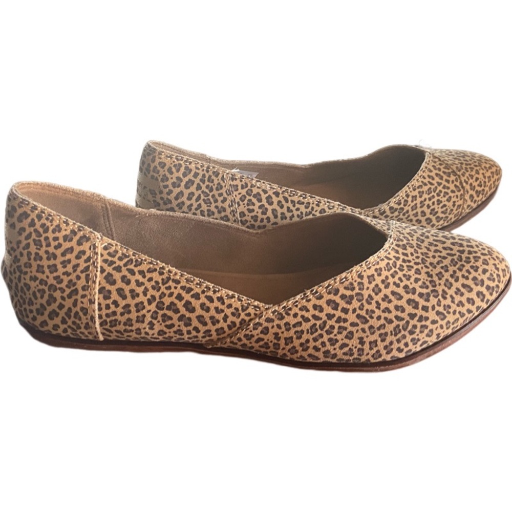 Toms Jutti Neat Cheetah Flats